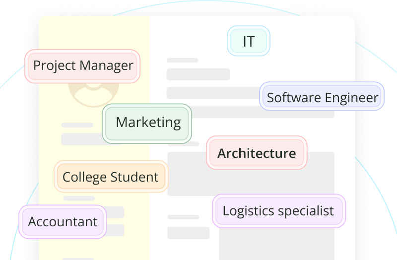 从简历范本库里,找到最适合你的灵感